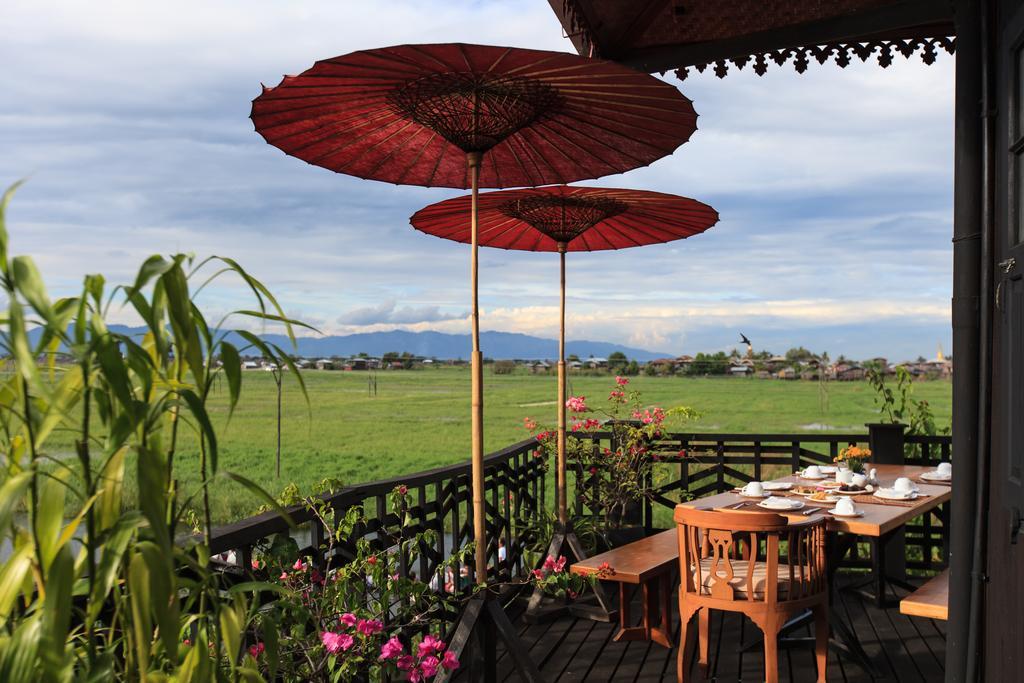 Inle Heritage Stilt Houses Ywama Exterior foto