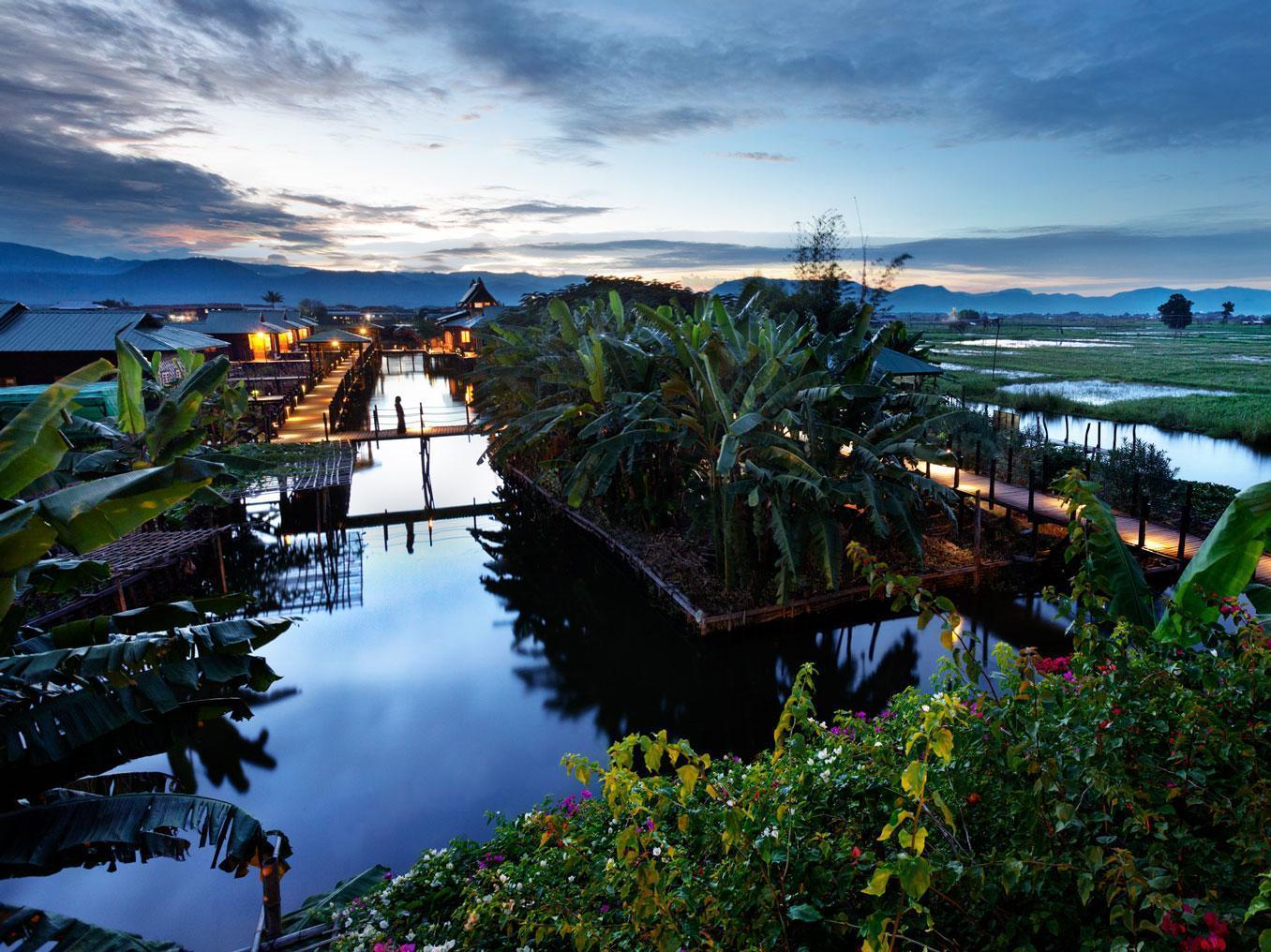 Inle Heritage Stilt Houses Ywama Exterior foto