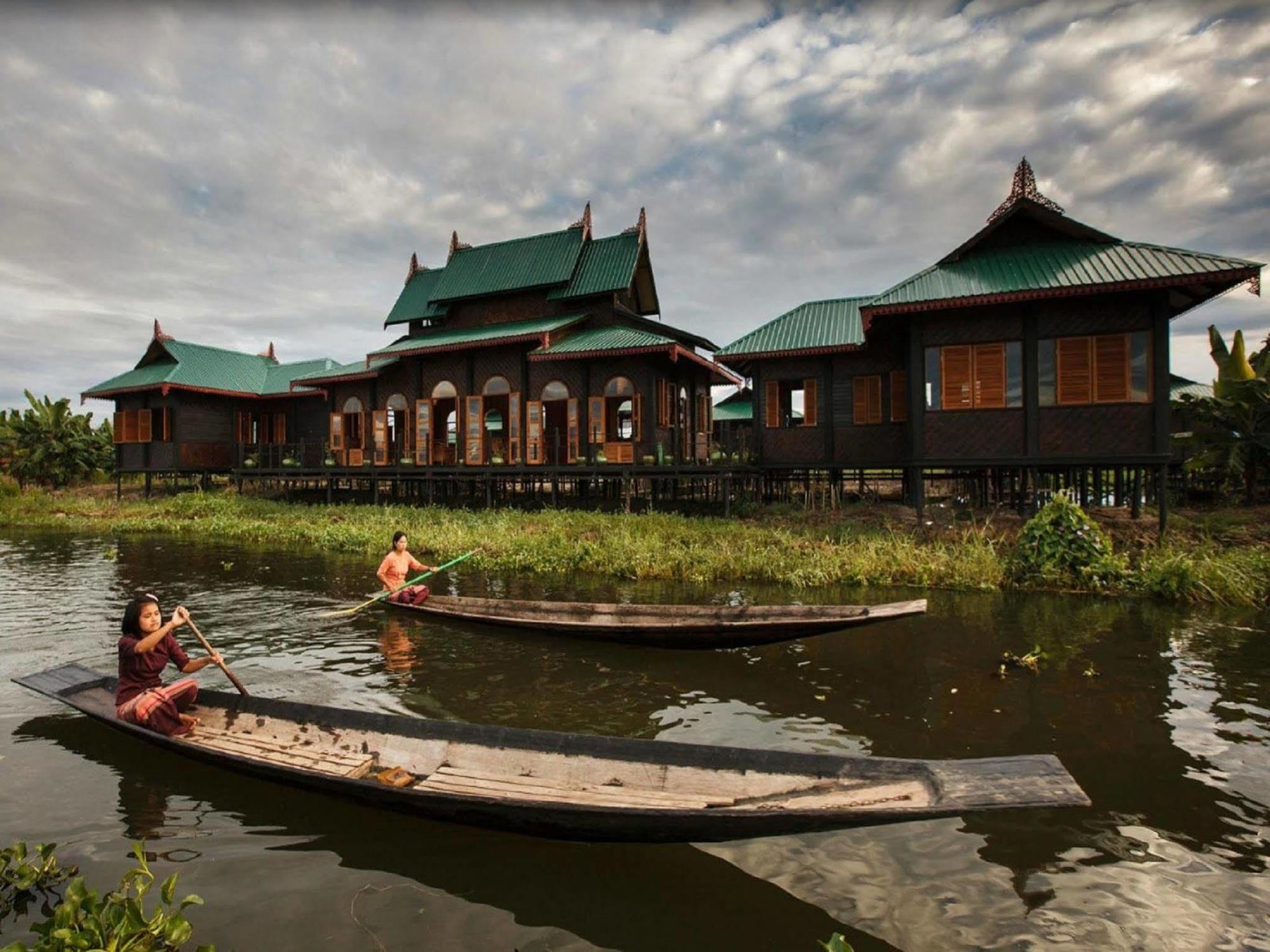Inle Heritage Stilt Houses Ywama Exterior foto