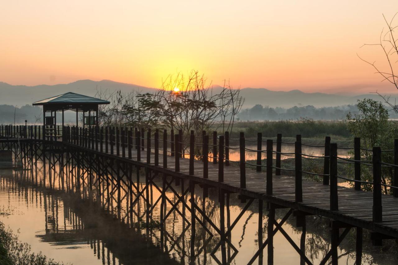 Inle Heritage Stilt Houses Ywama Exterior foto