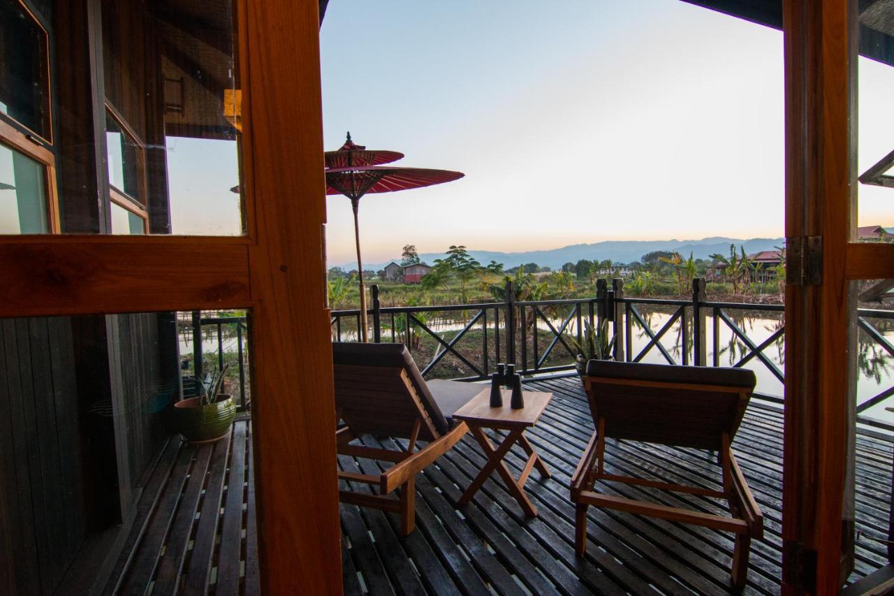Inle Heritage Stilt Houses Ywama Exterior foto