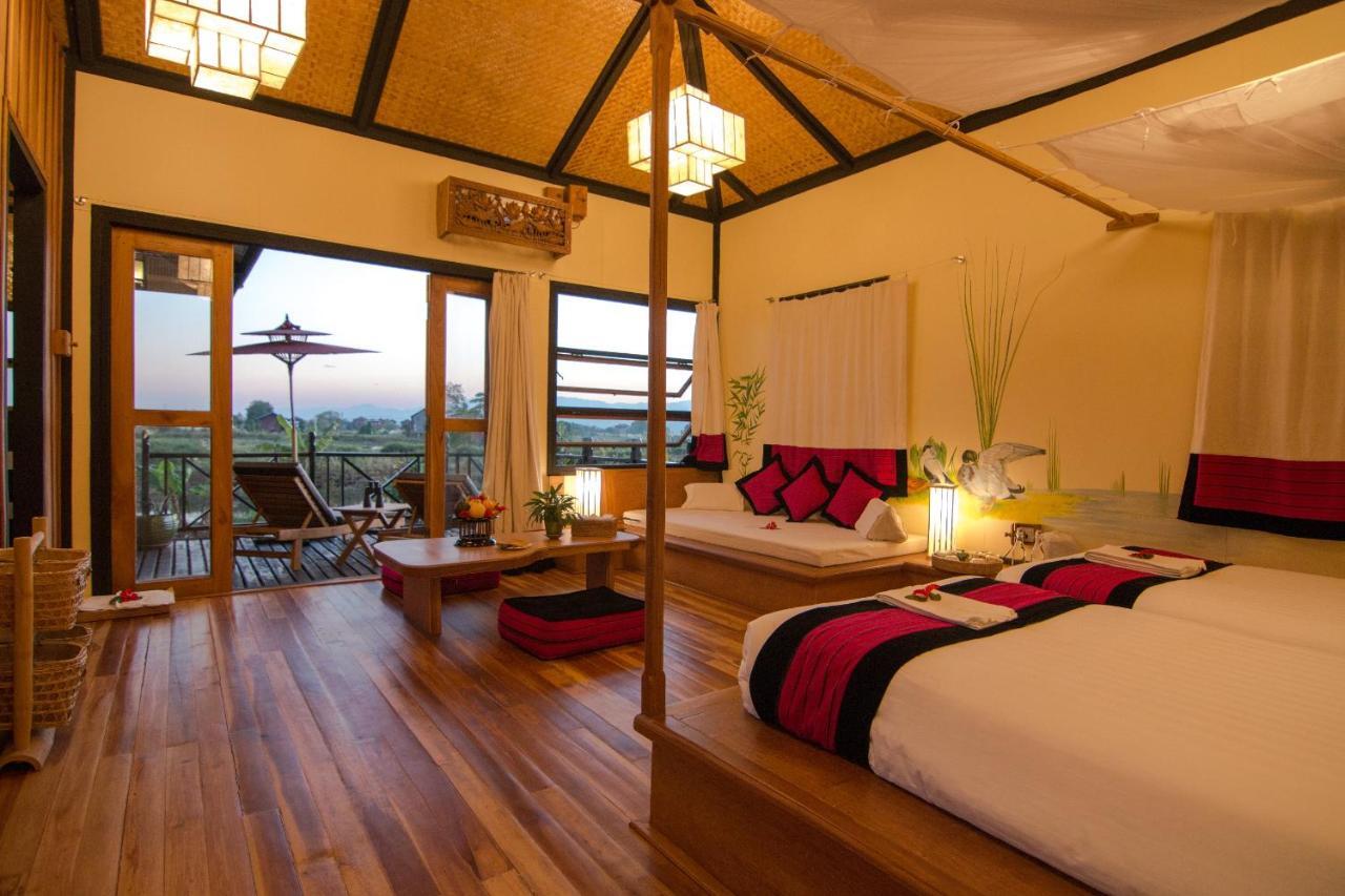 Inle Heritage Stilt Houses Ywama Exterior foto