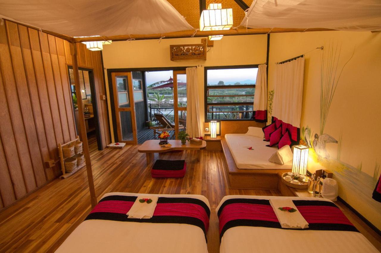 Inle Heritage Stilt Houses Ywama Exterior foto
